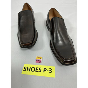 Mens Masimo Slip On Loafer Shoes Size 15 Brown Square Toe NWOT